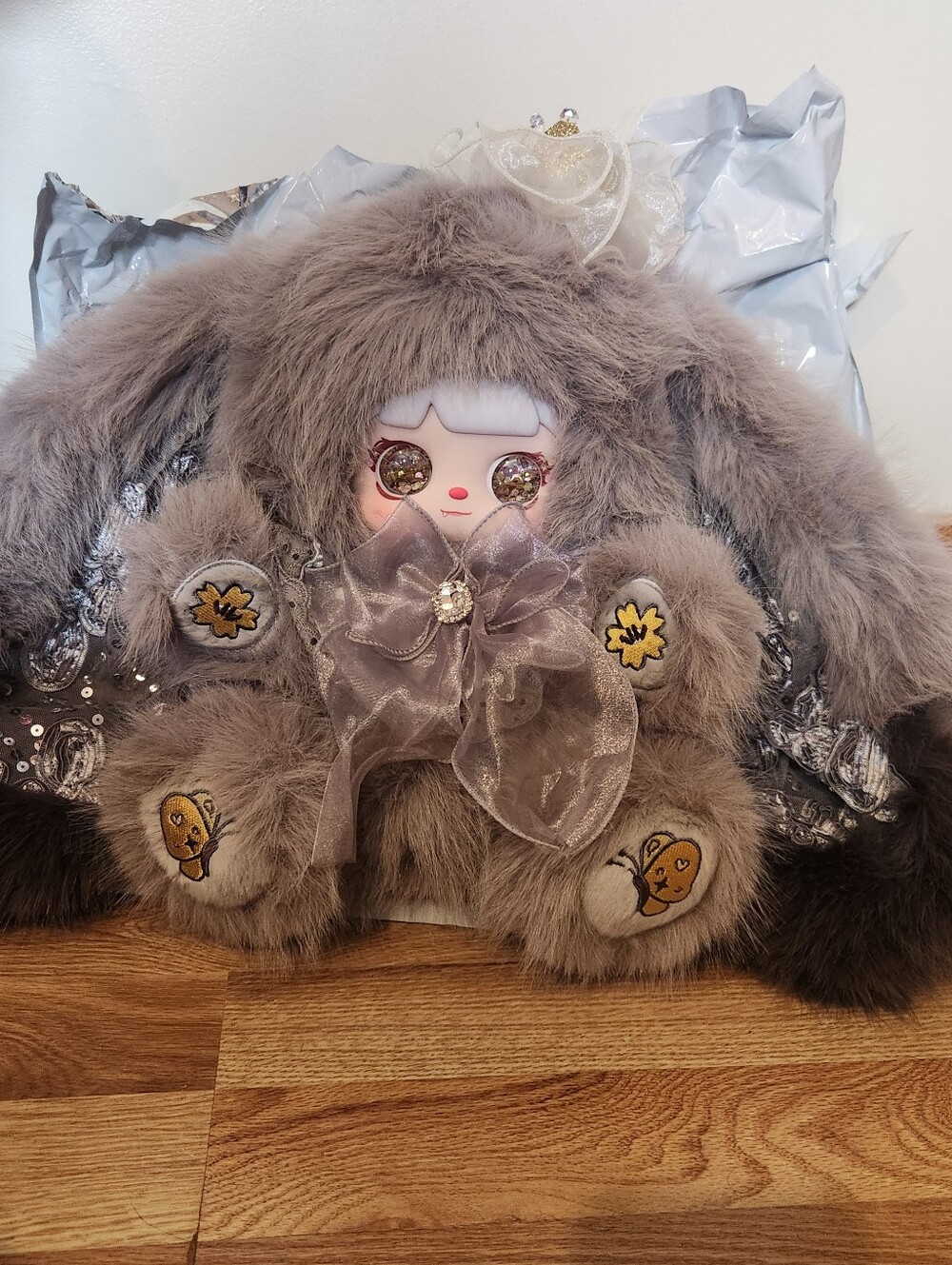 Mocici Strange Encounter Among Flowers 800%~ Grey Bunny NEW LIQUID EYES